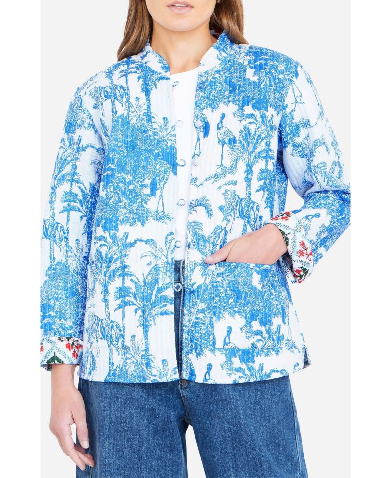 Women's Palm Reversible Cotton Quilted Jacket