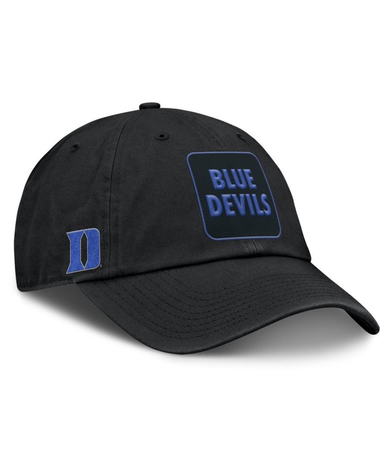 Men's Black Duke Blue Devils Local Club Adjustable Hat