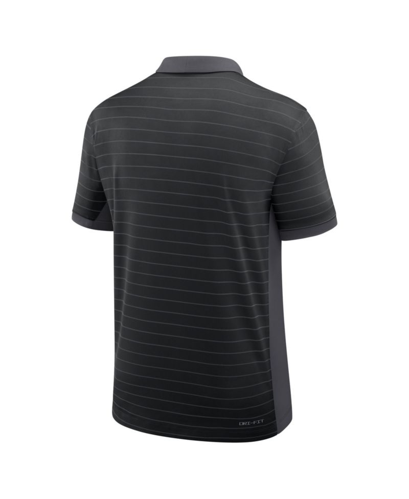 Men's Black Stanford Cardinal 2026 Early Season Coaches Sideline Victory Stripe Dri-FIT Polo