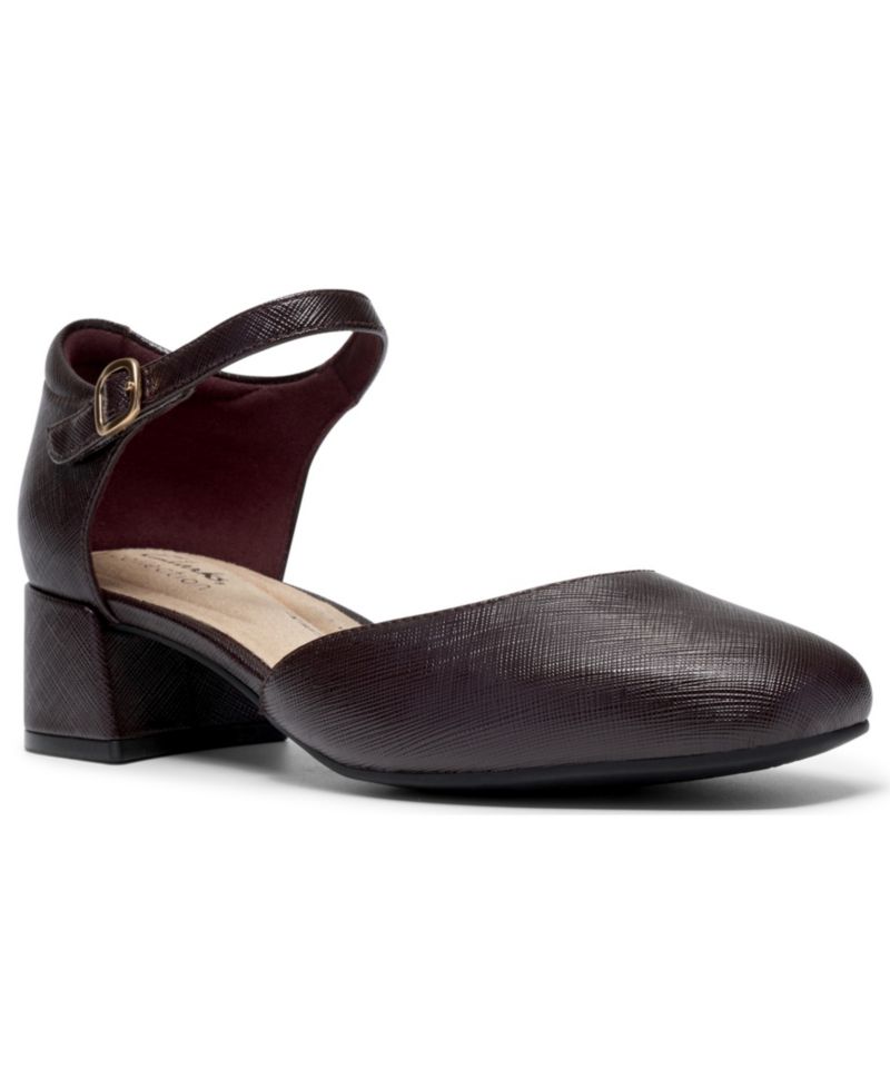Women's Iridessa Block Heel Ankle Strap Pumps