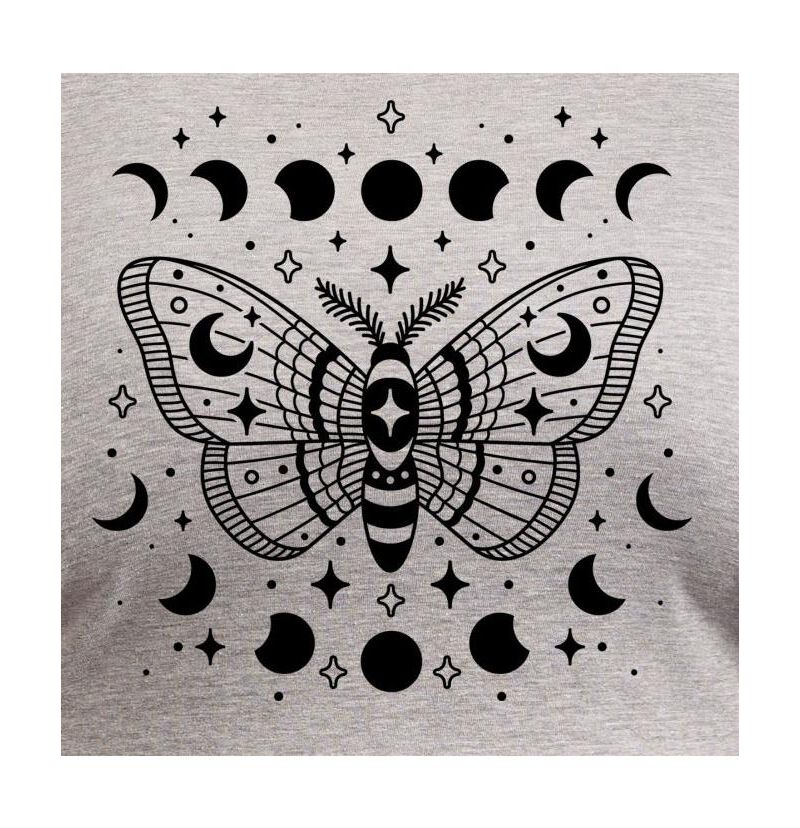 Trendy Plus Size Cosmic Butterfly Graphic Tank