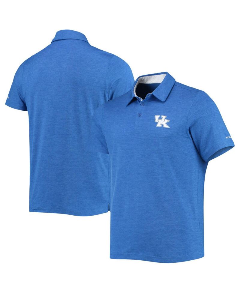 Men's Royal Kentucky Wildcats Tech Trail Omni-Shade Polo Shirt