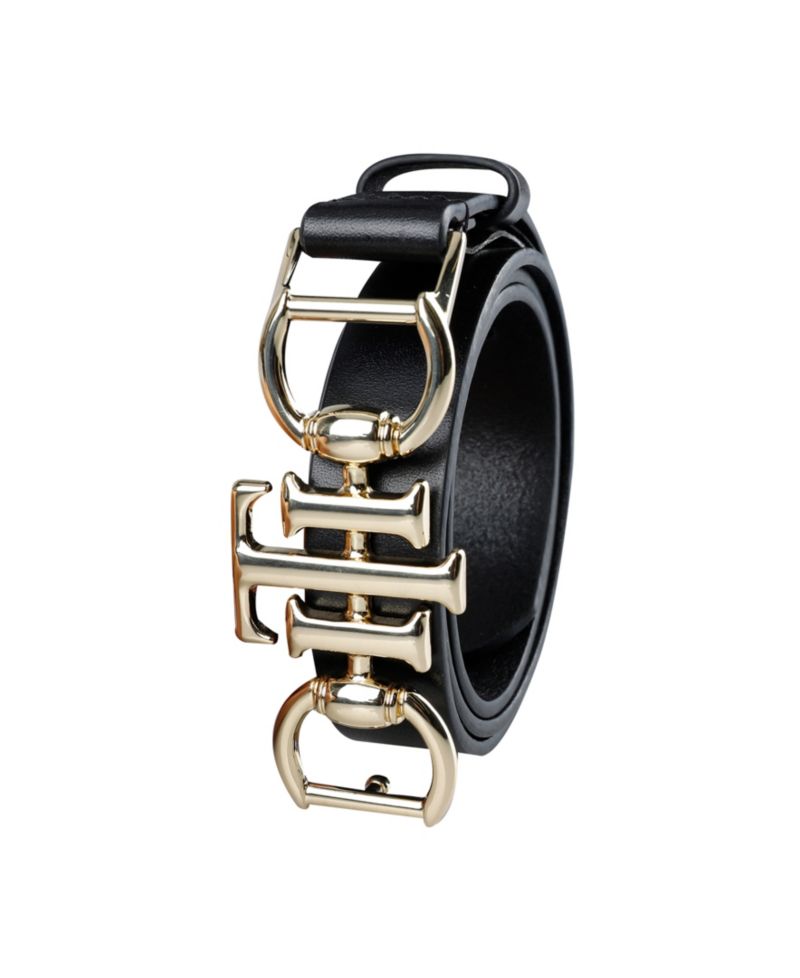 Women's Skinny Double Ended Horsebit Buckle Dress Casual Belt
