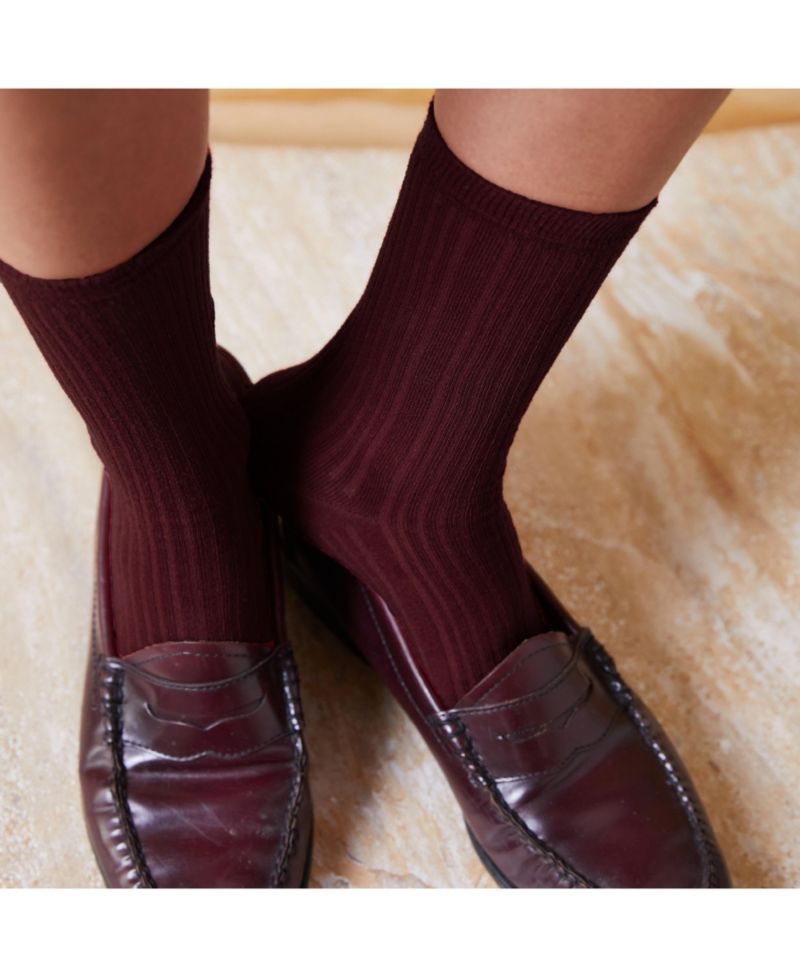 Women's Cotton Cashmere Crew Socks