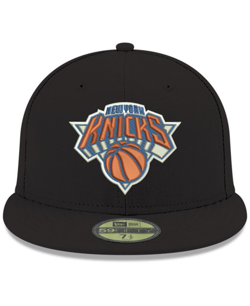Базовая приталенная кепка New York Knicks Basic 59 размера "FIFTY"