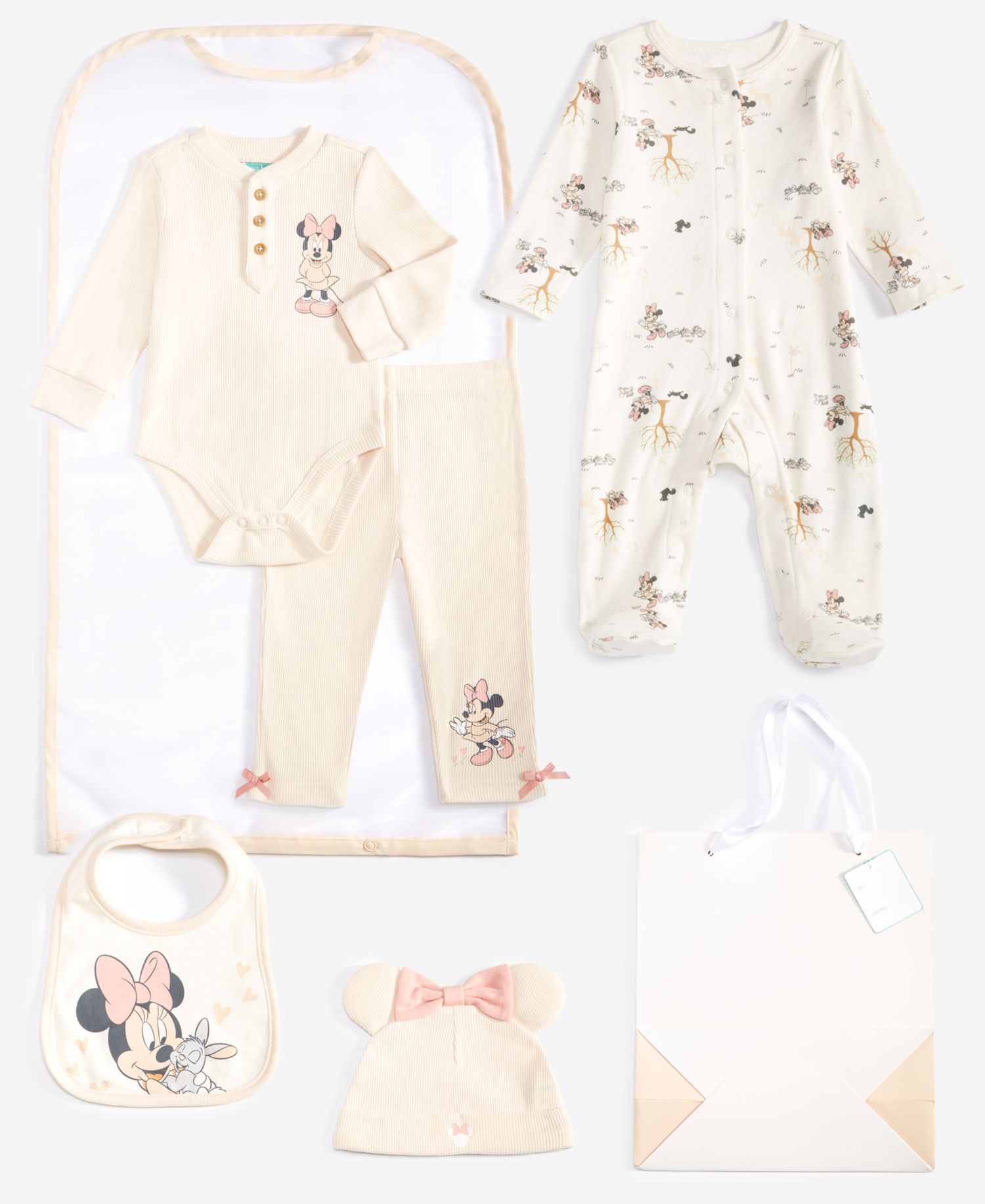 Подарочный набор Minnie Sleep-N-Play для маленьких девочек, 7 предметов