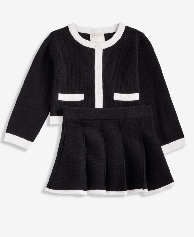 Baby Girls' Lady Sweater and Skirt, 2-Piece Set
