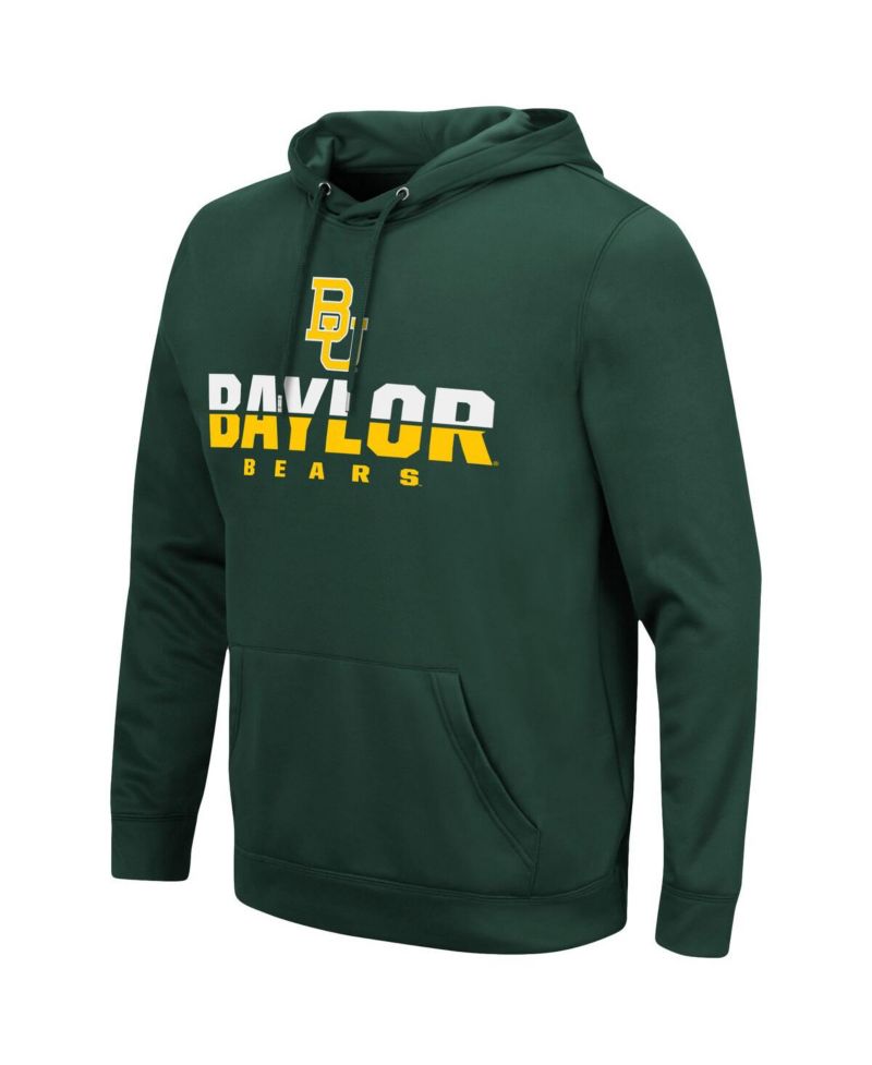 Men's Green Baylor Bears Lantern Pullover Hoodie