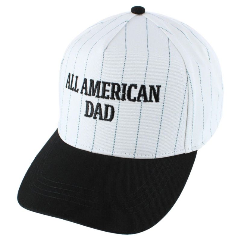 Men's All American Dad Pinstripe Baseball Hat