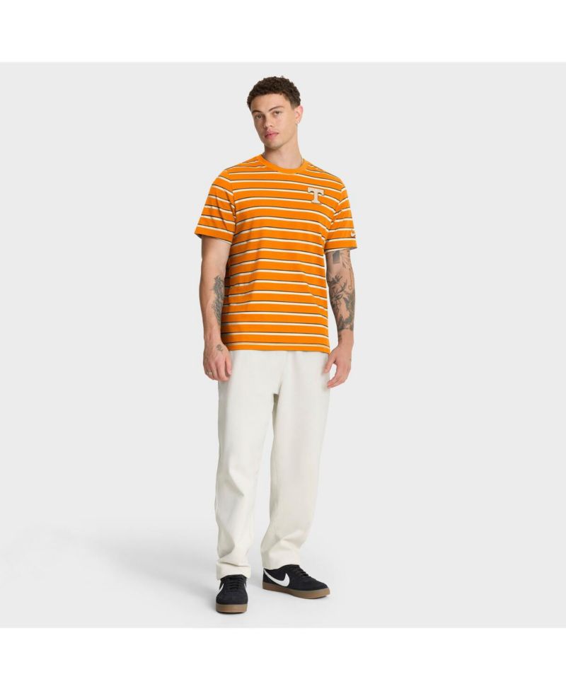 Men's Tennessee Orange Tennessee Volunteers Athletic Prep Legacy Summit Stripe T-Shirt