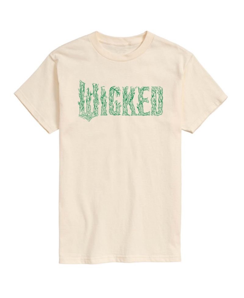 Men's Wicked Part 2 Twisted Tree Branch Logo Graphic Printed Short-Sleeve T-Shirt