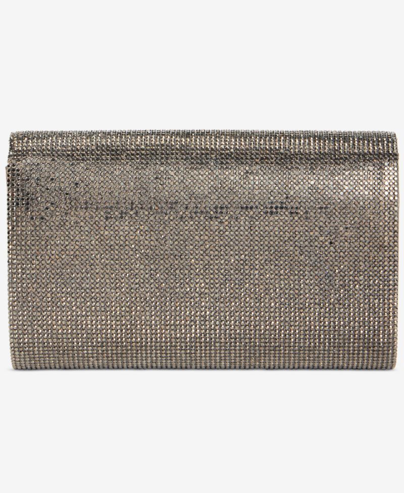 Caitlin Satin and Crystal Clutch