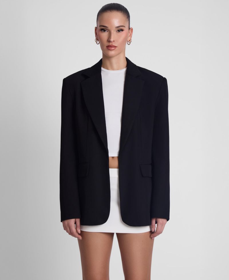 Women's Classic Column Oversized Blazer