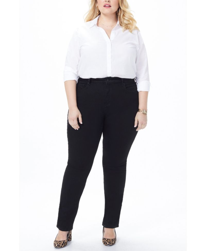 Plus Size Marilyn Straight Leg Jeans