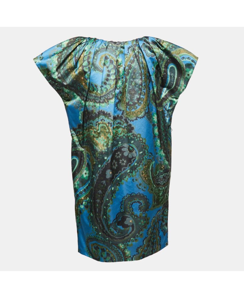 Women's Multicolor Satin Dress