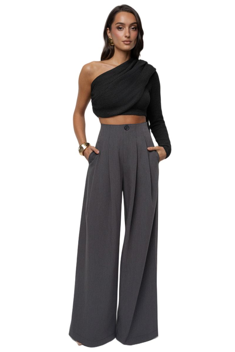 Women's Polished Pleat Trouser