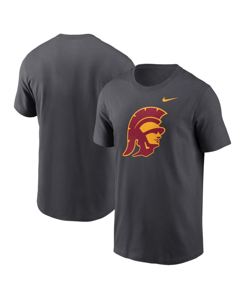 Men's Anthracite USC Trojans Primetime Alternate Logo T-Shirt