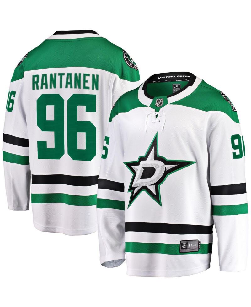 Men's Mikko Rantanen White Dallas Stars Away Breakaway Jersey