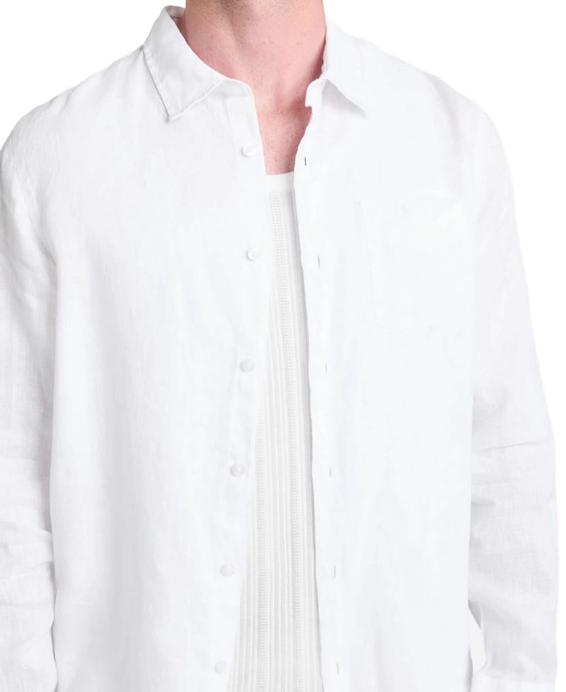 Men's Napa Relaxed-Fit Textured Button-Down Shirt