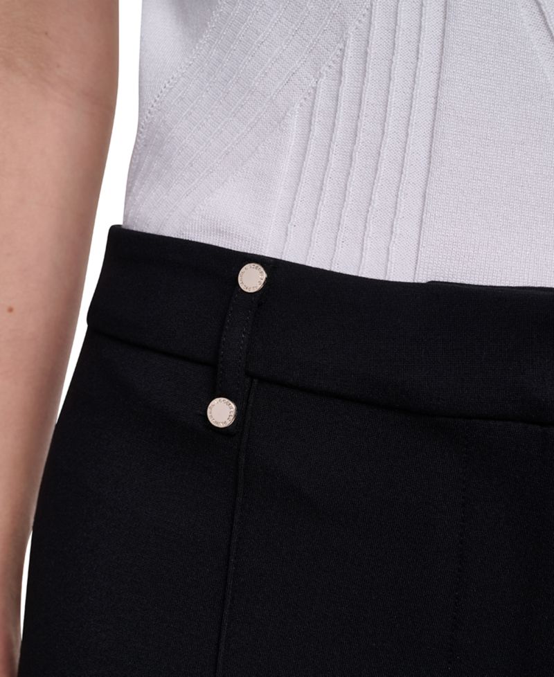 Petite Silky Pull-On Pants