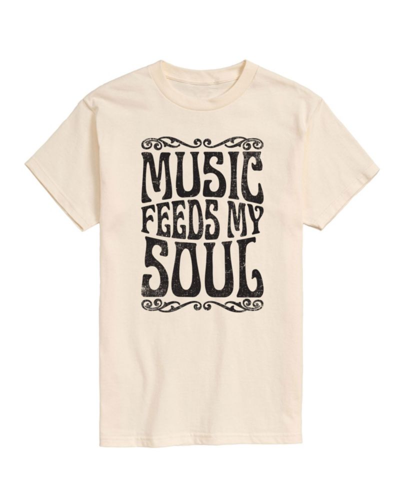 Men's Music Feeds My Soul Short Sleeve T-Shirt