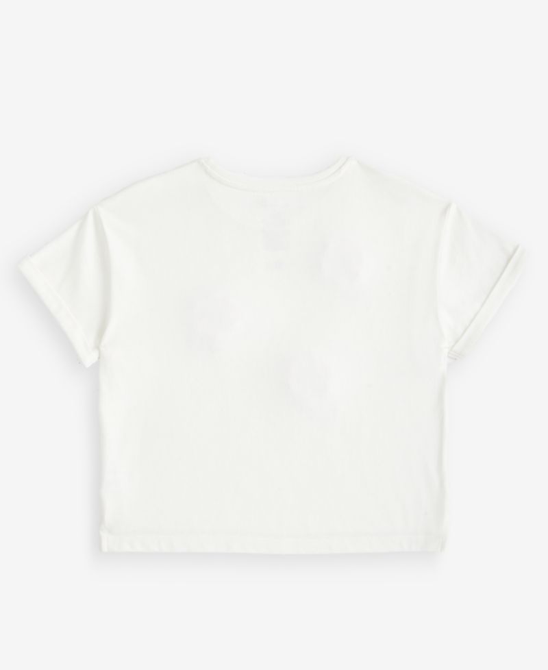 Girls' XS-XL Flower Boxy T-Shirt