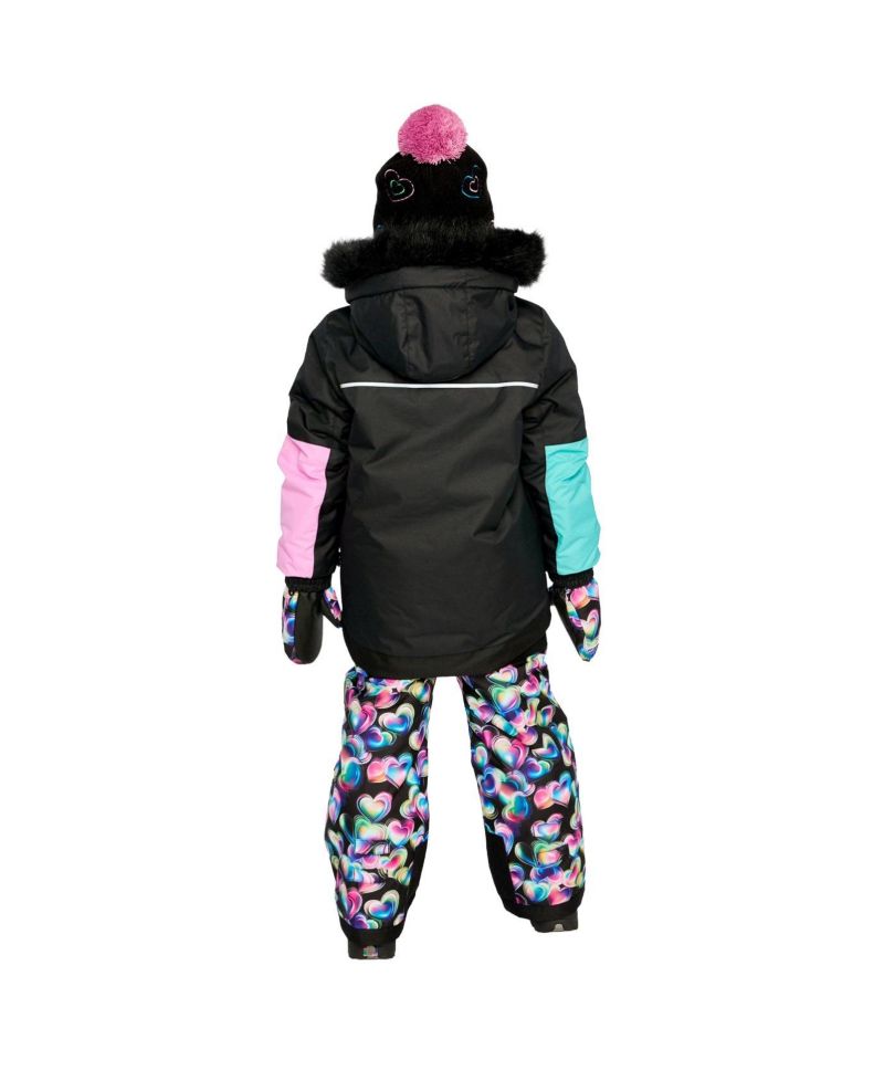 Little and Big Girl (6 -14) Two-Piece Play Snowsuit