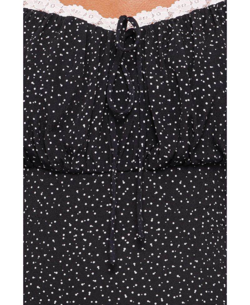 Women's Francine Lace A-Line Sweetheart-Neck Midi Dress