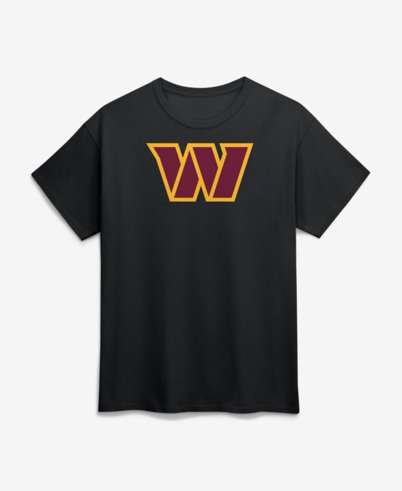Men's Black Washington Commanders Primary Logo T-Shirt
