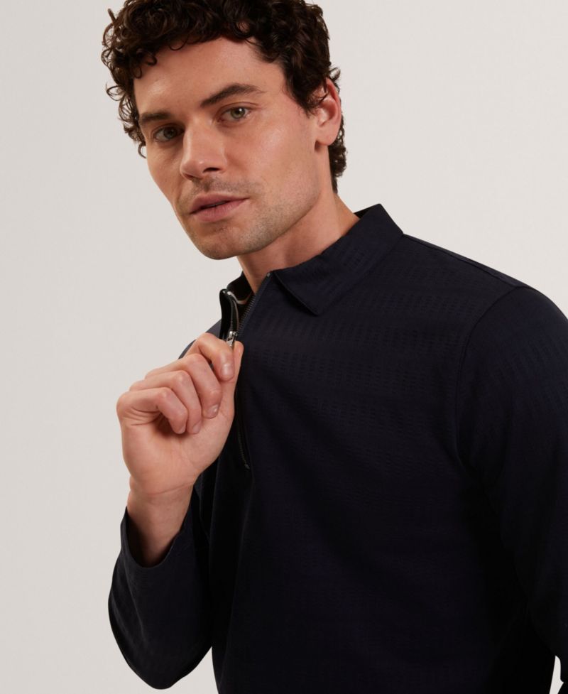 Men's Long-Sleeve Polo Shirt