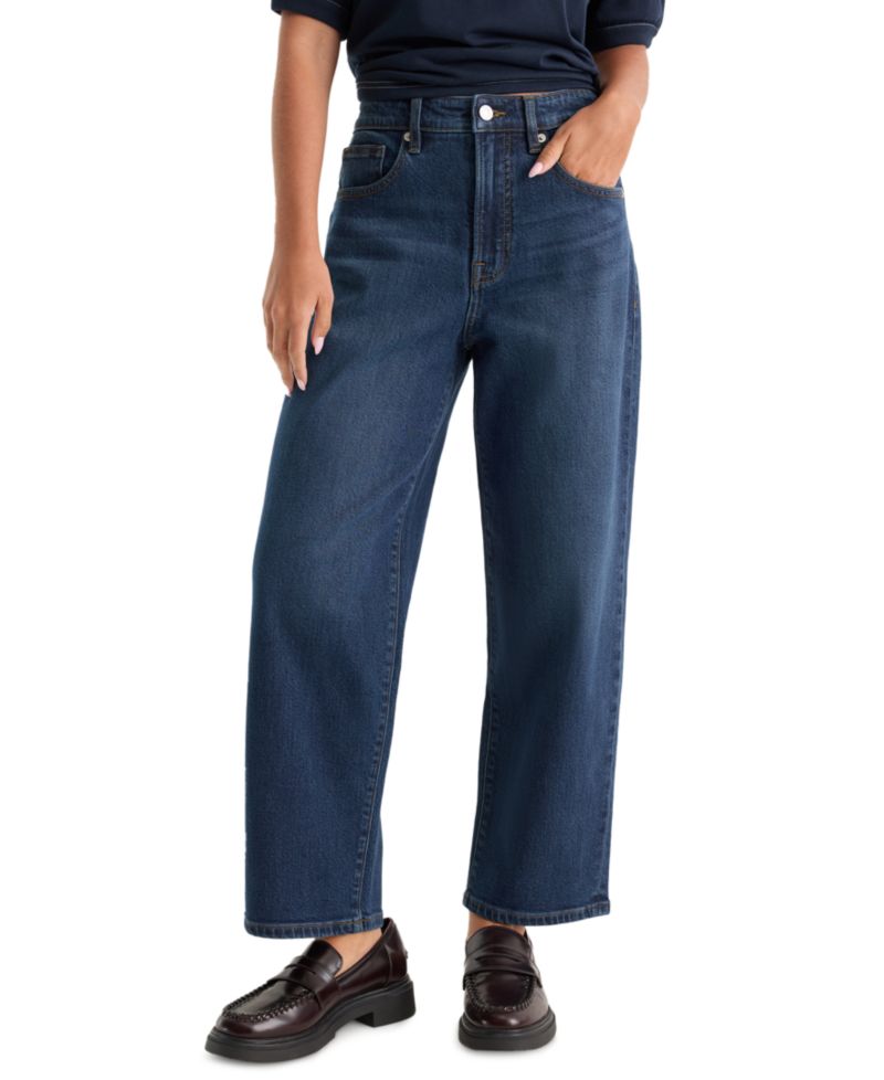 Women's Vintage Curved Barrel Ankle Jeans