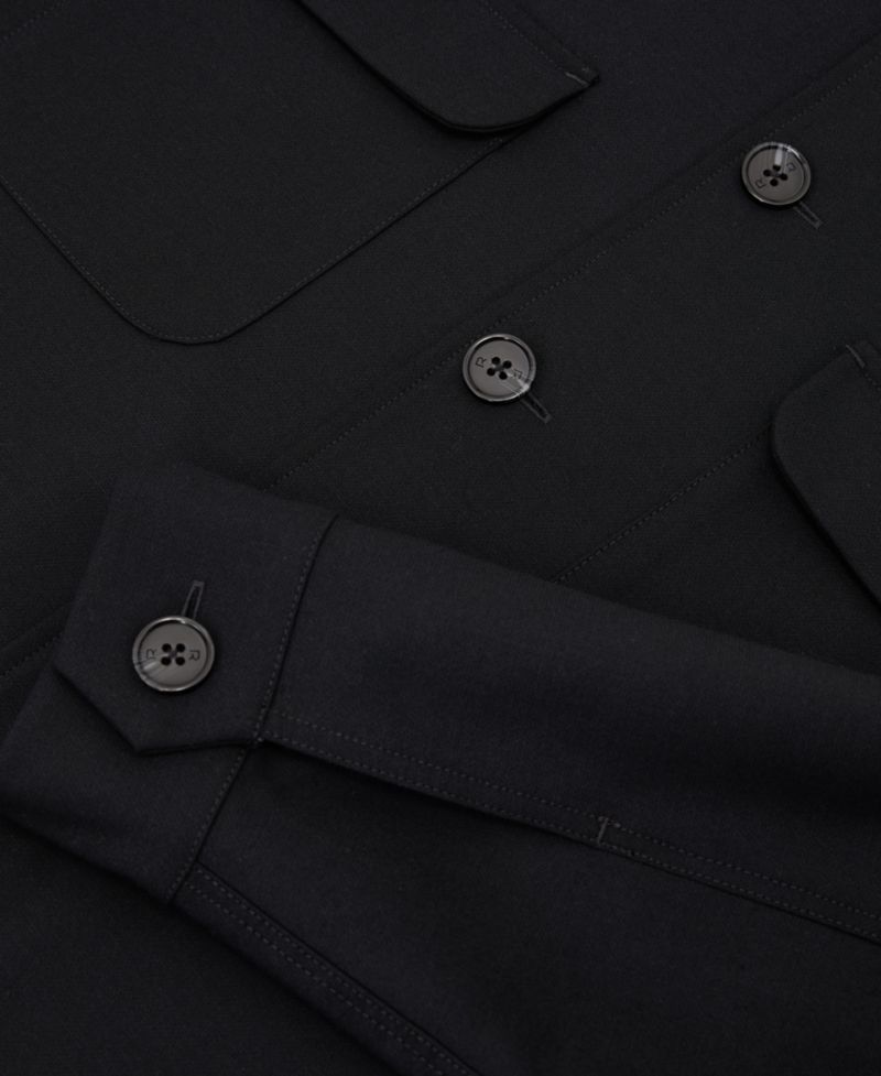 Men's Peshi Button Through Twin Pocket Overshirt