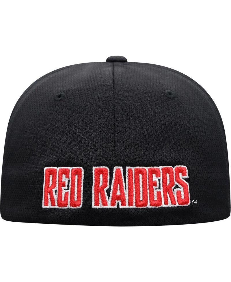 Men's Black Texas Tech Red Raiders Reflex Logo Flex Hat
