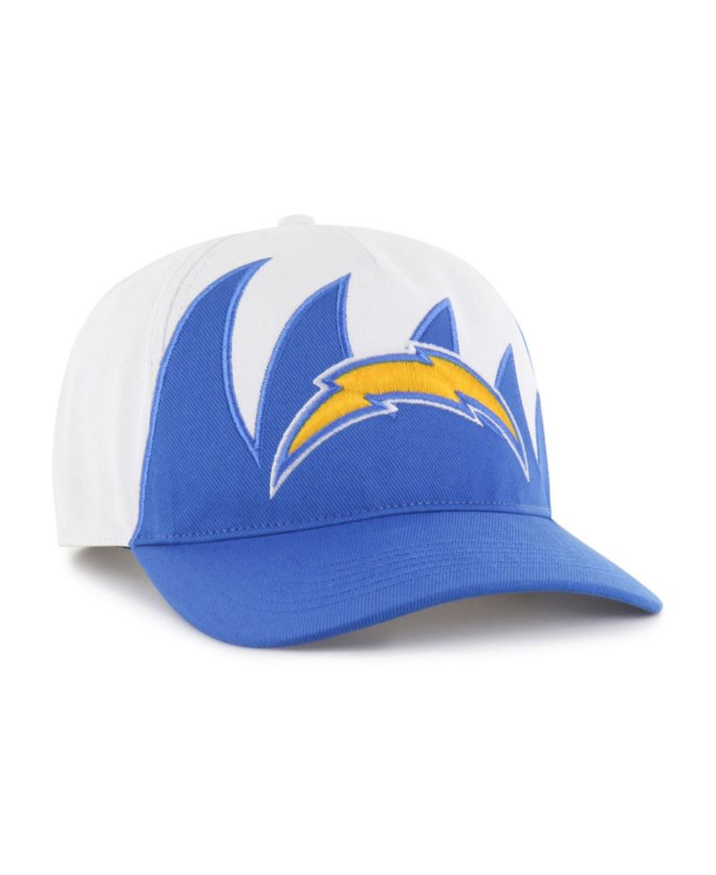 Men's White Los Angeles Chargers Jagged Hitch Adjustable Hat