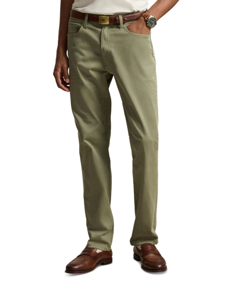 Men's Varick Slim Straight Stretch Sateen Pants