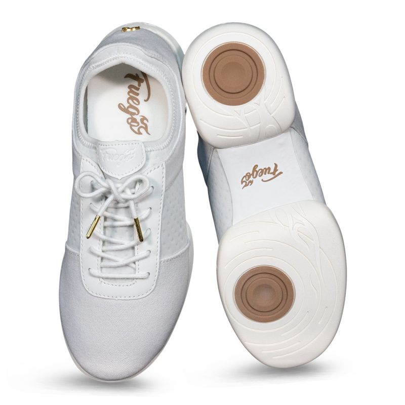 Men's White Split-sole Sneaker