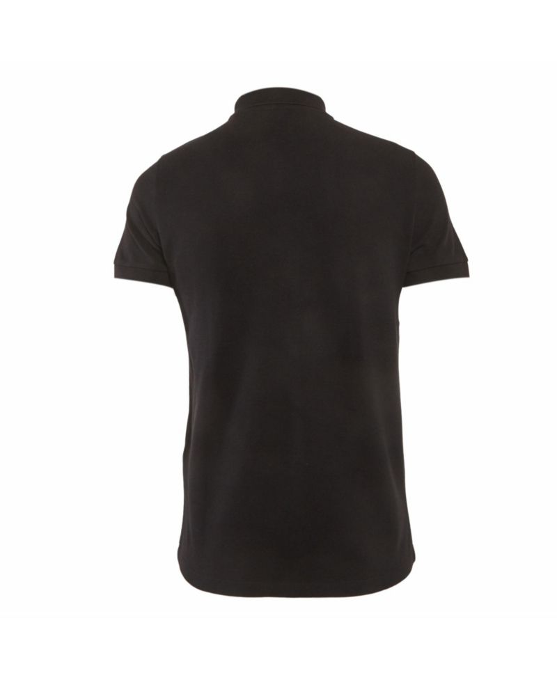 Men's Collection Medusa Embossed Cotton Polo T-Shirt