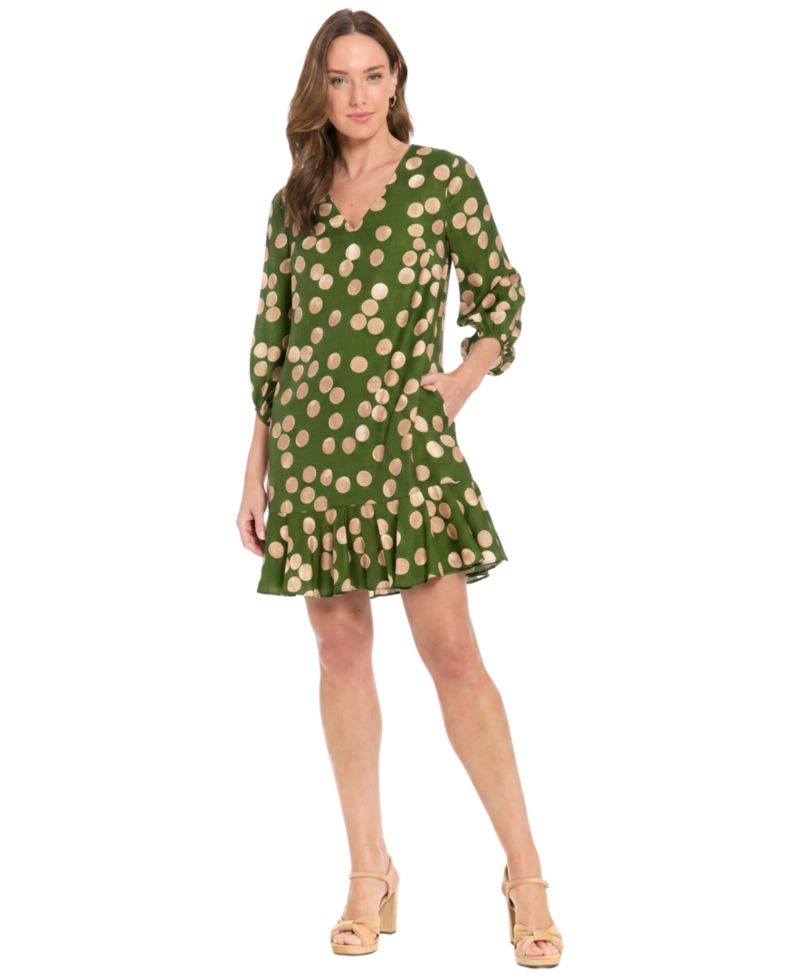 Women's V-Neck Short Dress