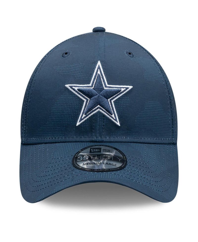 Men's Navy Dallas Cowboys Tonal Camo 39THIRTY Flex Hat