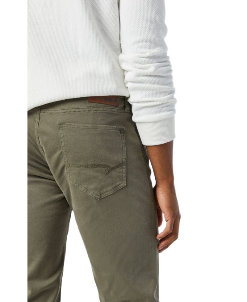 Men's Zach Straight-Leg Regular Rise Twill Pants
