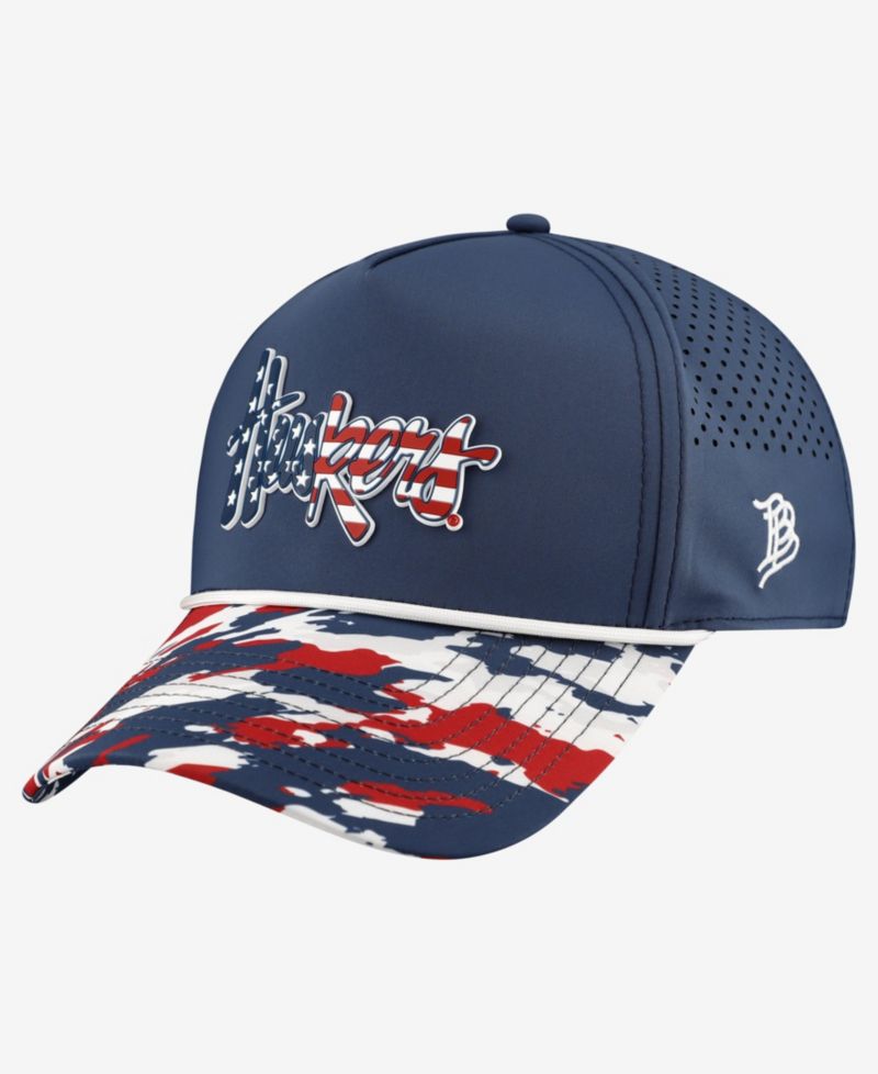 Men's and Women's Navy Nebraska Huskers Stars & Stripes Rope Adjustable Hat