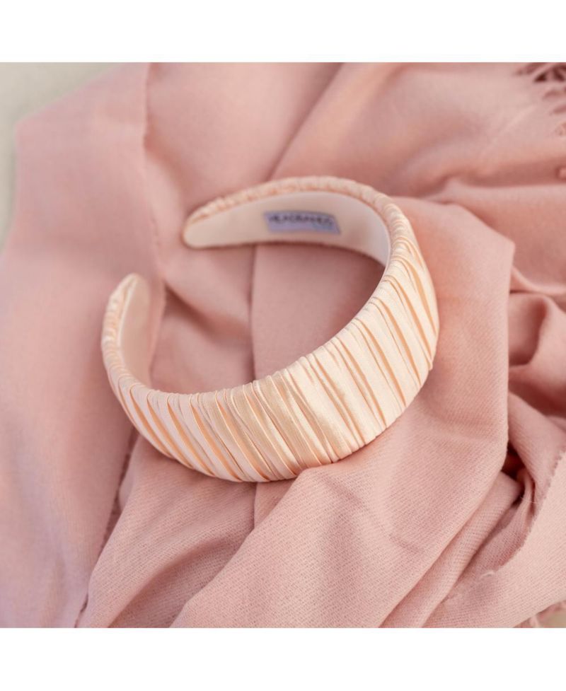 Women's Wide Headband - Pastel Pink