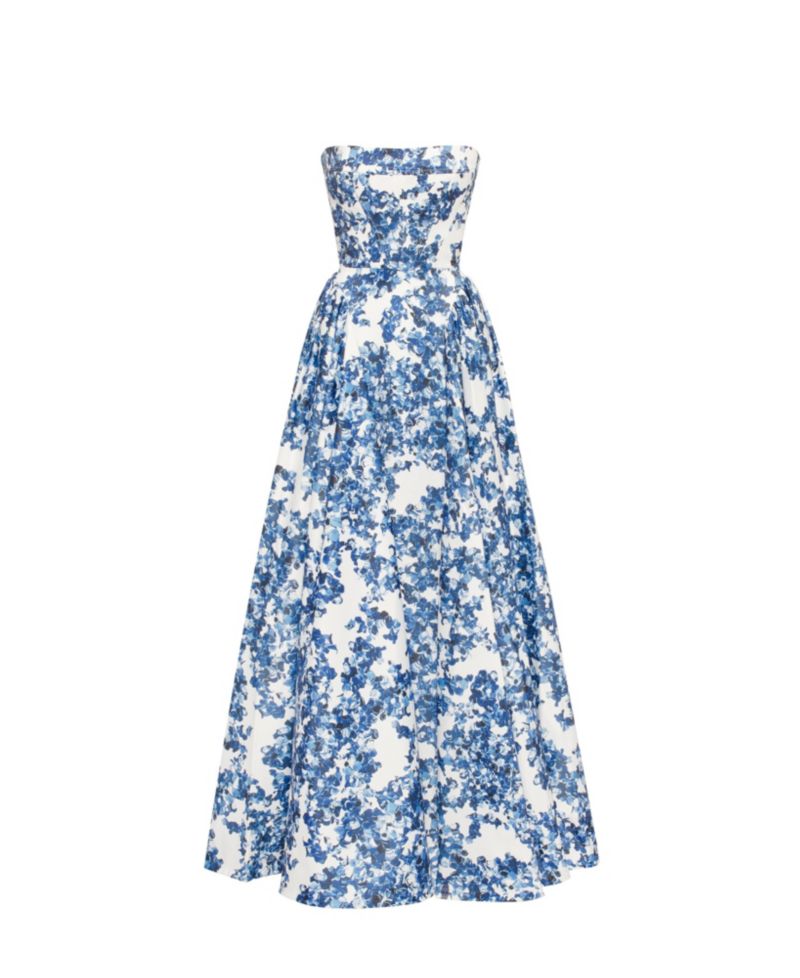 Womens Ravishing Corset Maxi Dress