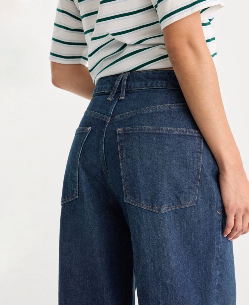 Women's Vintage Wide High-Waisted Jeans