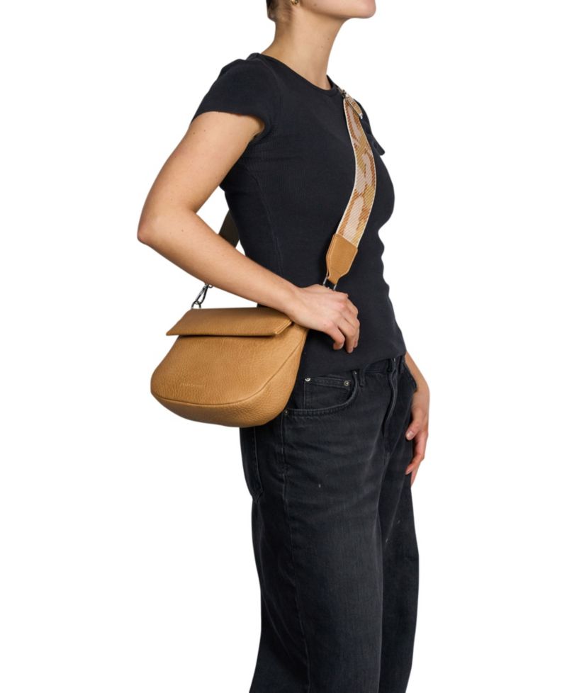 Realism Faux Leather Crossbody Bag