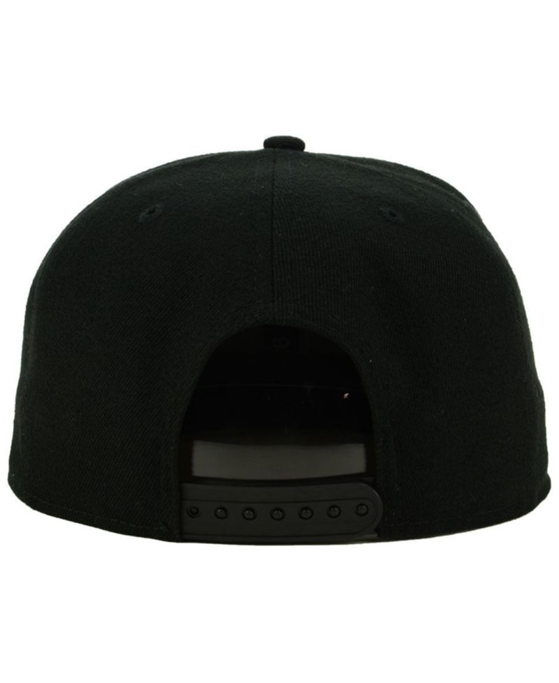 Los Angeles Lakers Black White 9FIFTY Snapback Cap