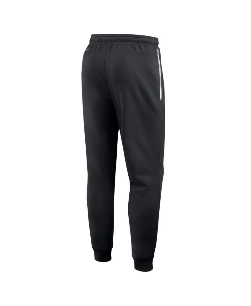 Men's Black Army Black Knights 2025 Sideline Performance Taper Pants