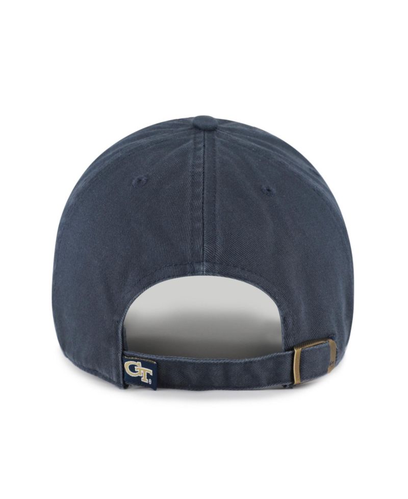 Men's and Women's '47 Georgia Tech Yellow Jackets Navy Clean Up Adjustable Hat