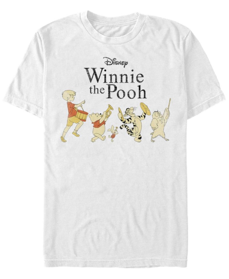 Men's Pooh Parade Short Sleeve Crew T-shirt