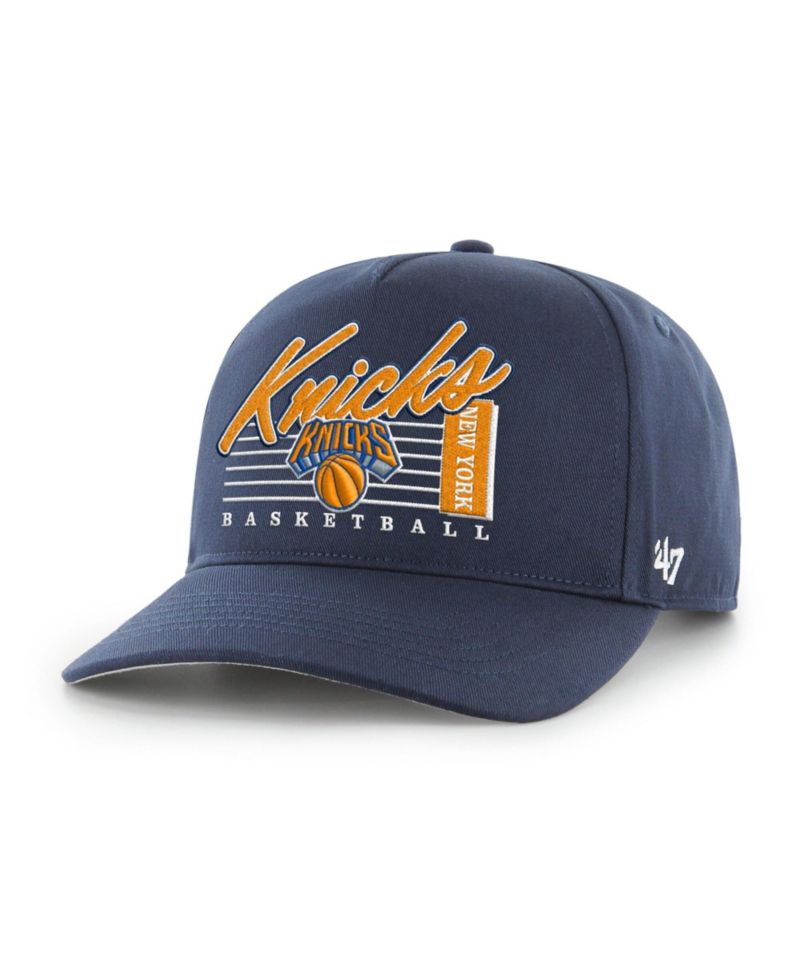 Men's Navy New York Knicks Framework Hitch Adjustable Hat